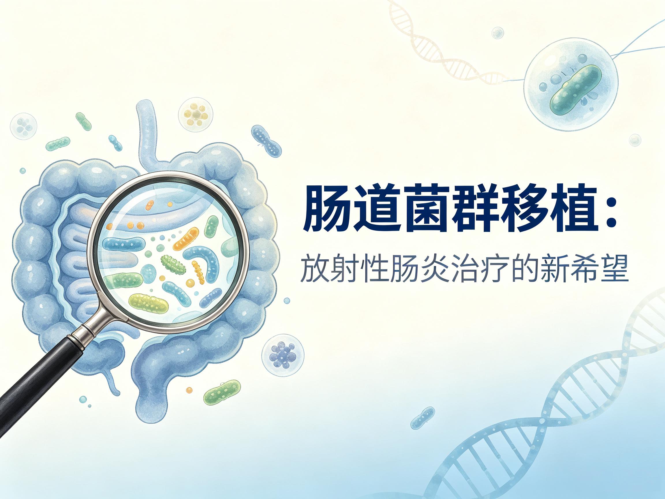 南充市|第3期 肠道菌群移植：放射性肠炎治疗的新希望