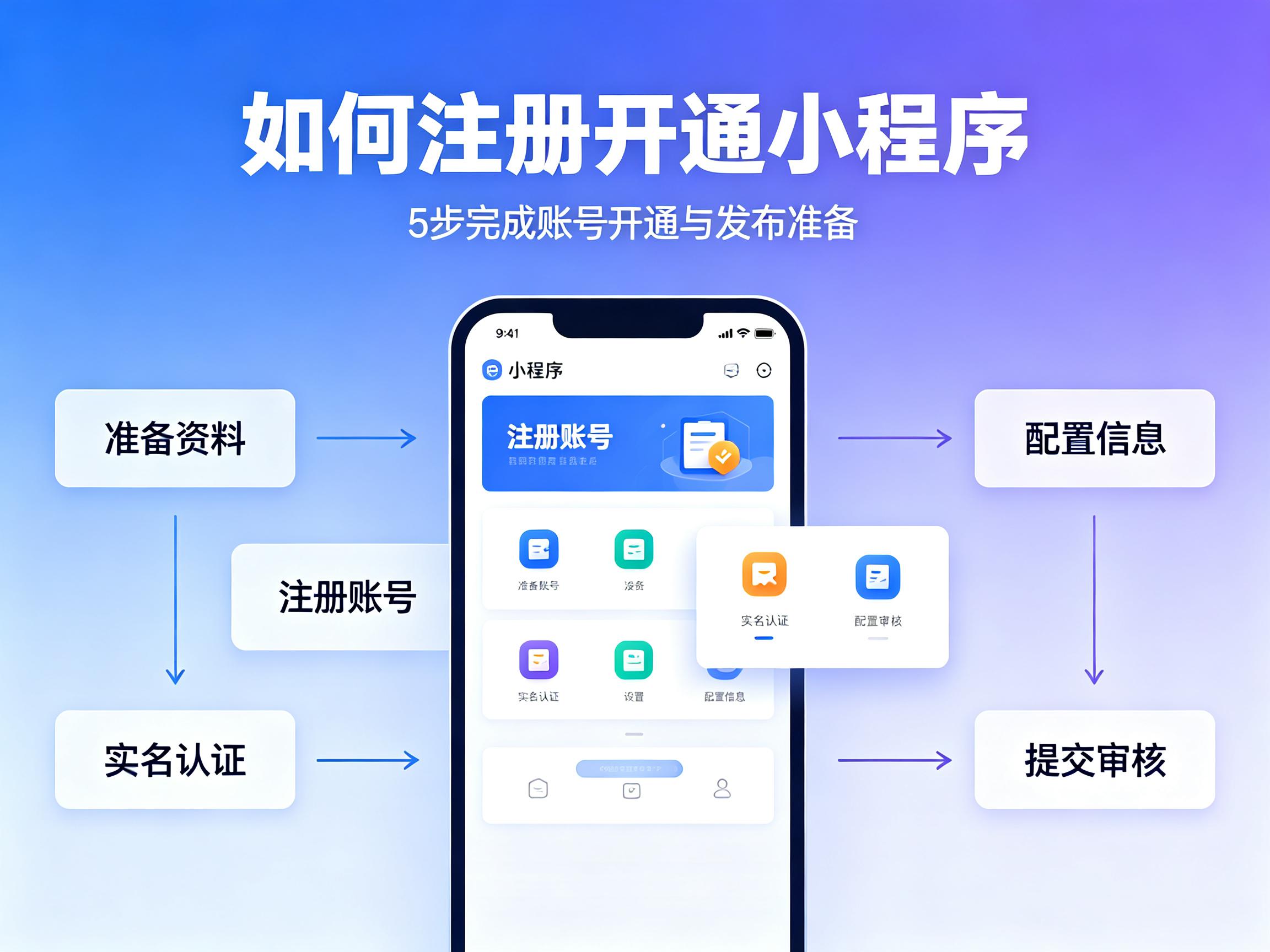 南充市|如何注册开通备案一个小程序